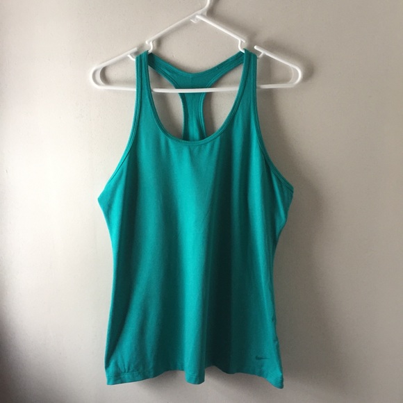 Nike Tops - Teal Nike Dryfit Tank XL